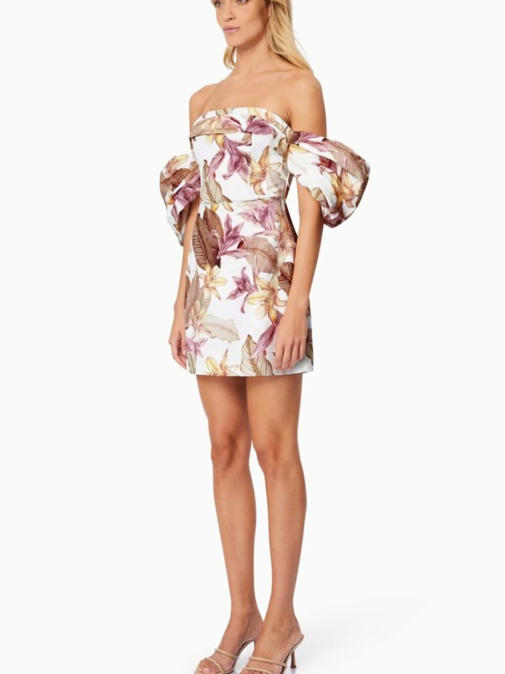Elliatt Meadow Mini Dress - Multicolor - Picture 3 of 5
